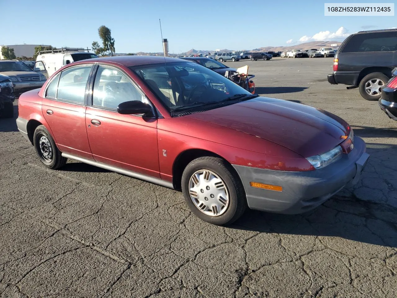 1998 Saturn Sl1 VIN: 1G8ZH5283WZ112435 Lot: 76774074