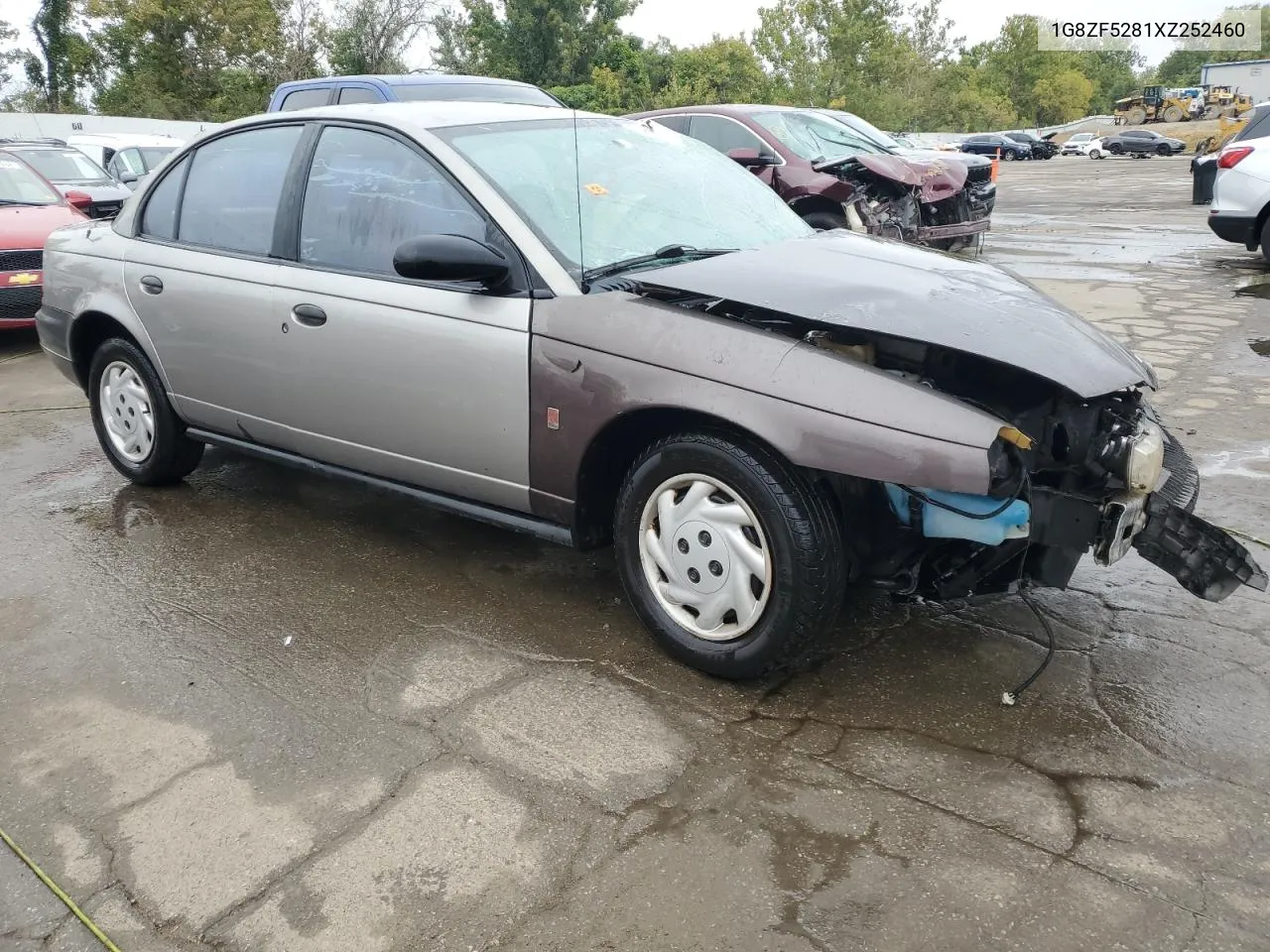 1999 Saturn Sl VIN: 1G8ZF5281XZ252460 Lot: 71125634