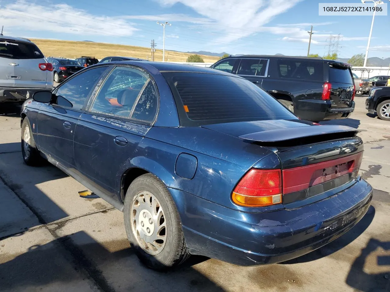 1999 Saturn Sl2 VIN: 1G8ZJ5272XZ141986 Lot: 71496674