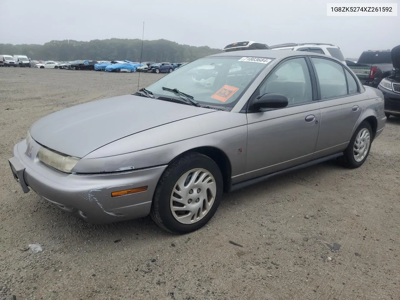 1999 Saturn Sl2 VIN: 1G8ZK5274XZ261592 Lot: 71803684