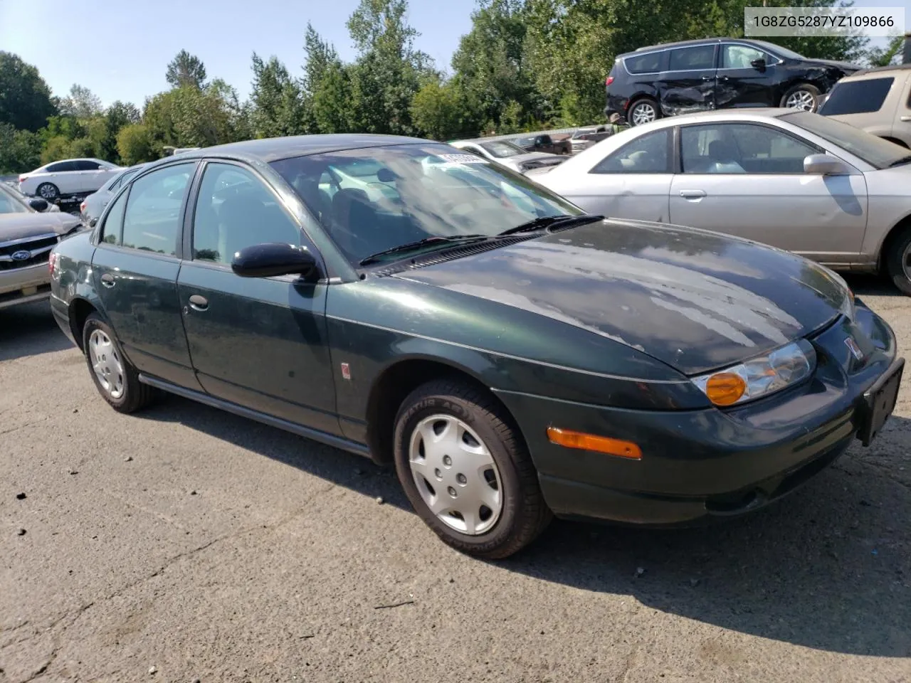 2000 Saturn Sl1 VIN: 1G8ZG5287YZ109866 Lot: 64703644