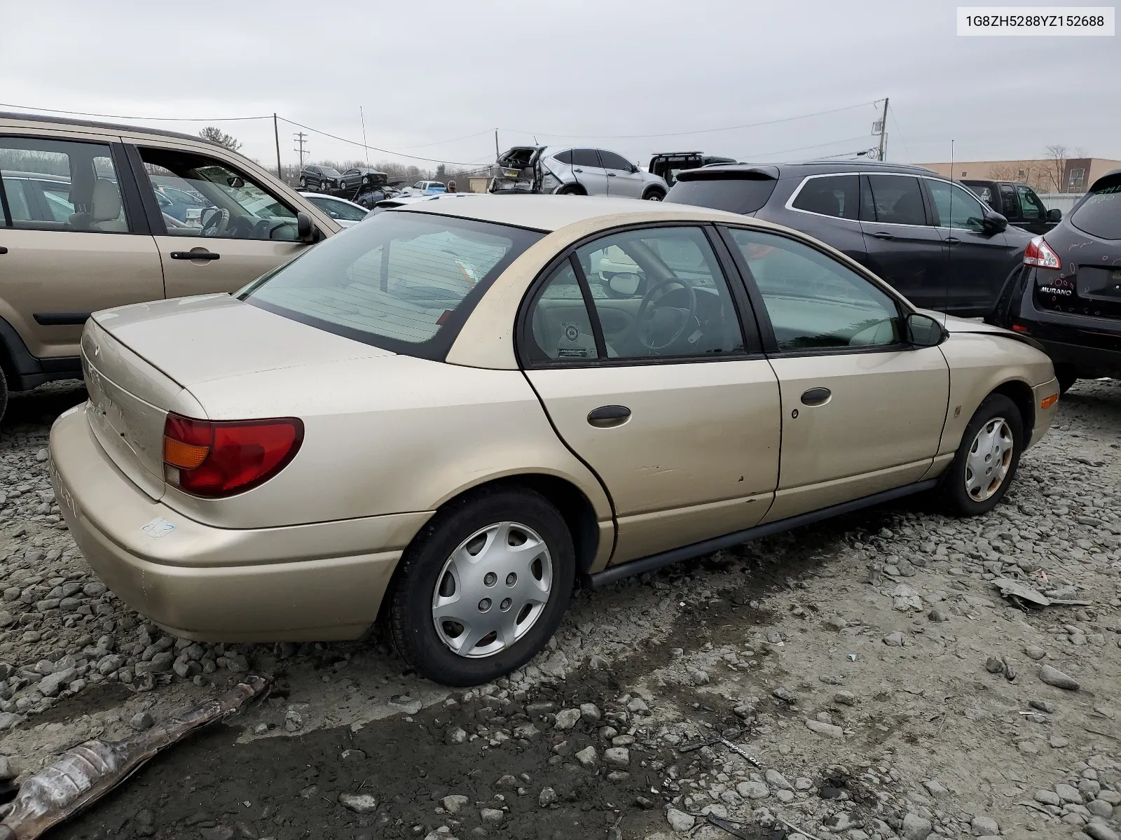 2000 Saturn Sl1 VIN: 1G8ZH5288YZ152688 Lot: 82878673