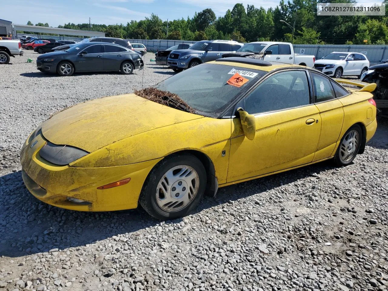 2001 Saturn Sc2 VIN: 1G8ZR12781Z311096 Lot: 60574014