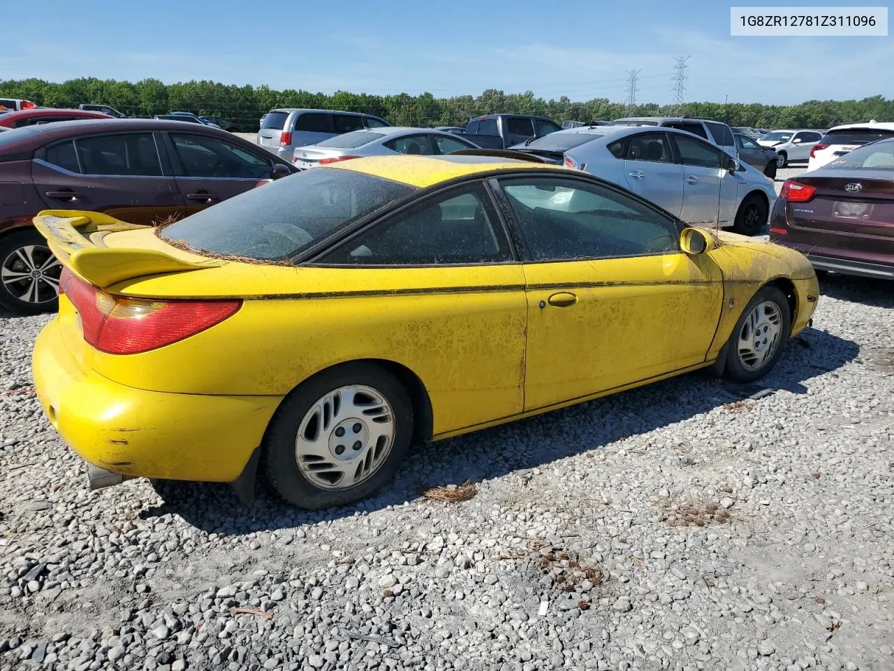 2001 Saturn Sc2 VIN: 1G8ZR12781Z311096 Lot: 60574014