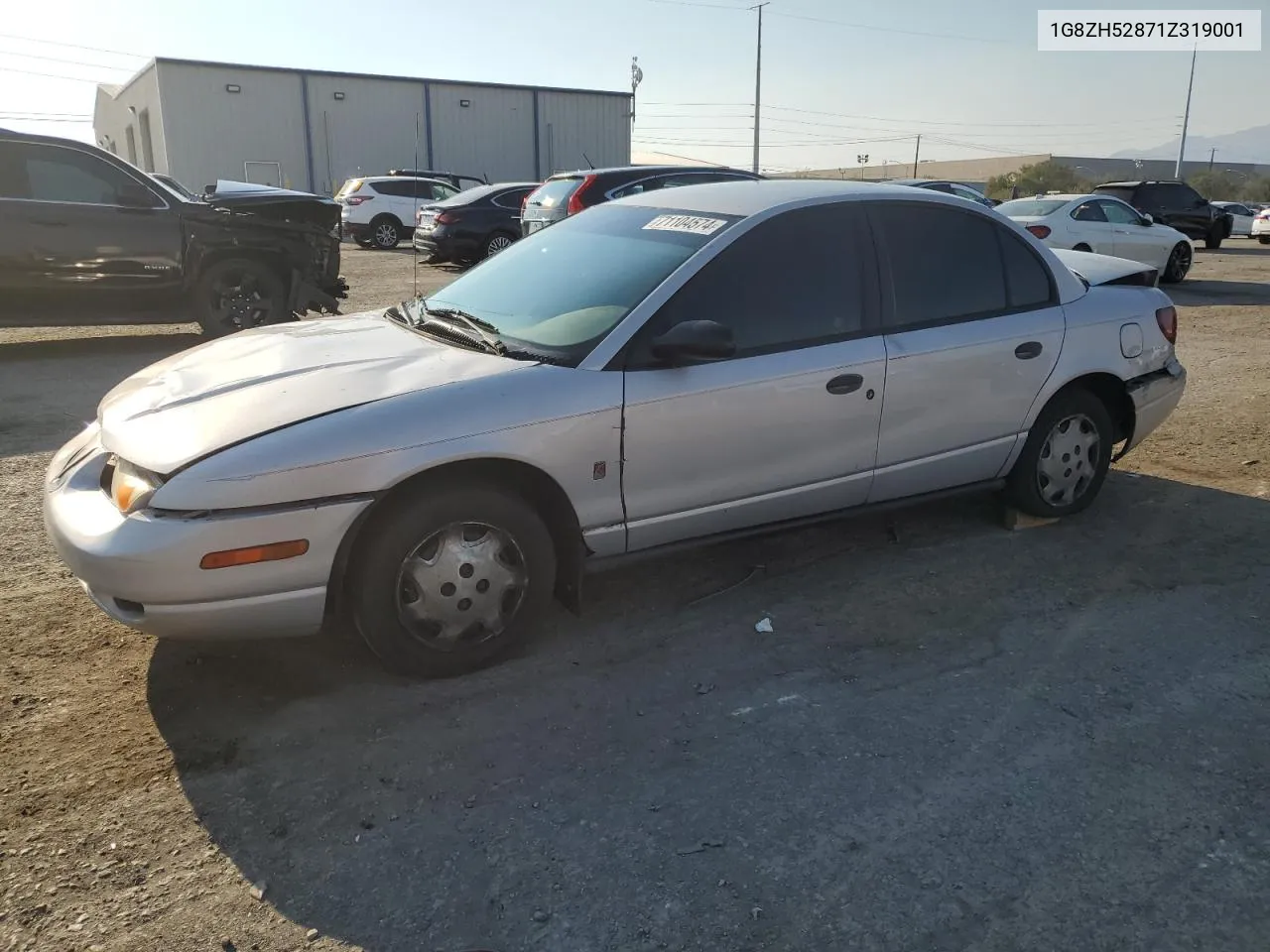 2001 Saturn Sl1 VIN: 1G8ZH52871Z319001 Lot: 71104574