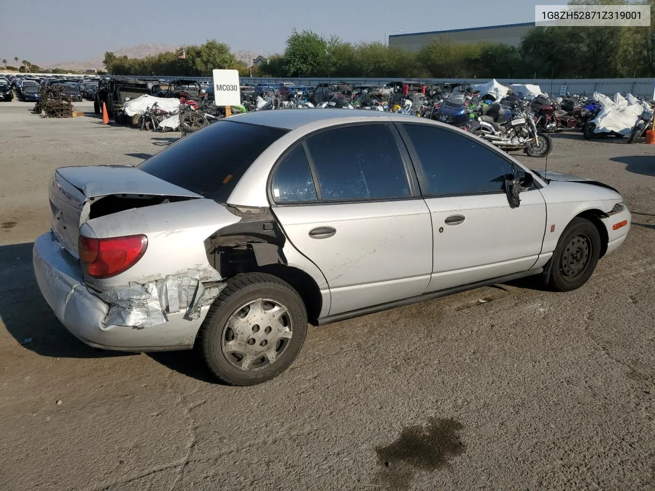 2001 Saturn Sl1 VIN: 1G8ZH52871Z319001 Lot: 71104574