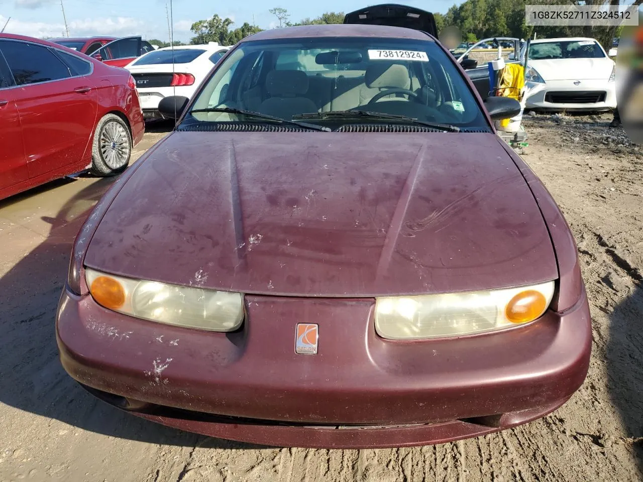 2001 Saturn Sl2 VIN: 1G8ZK52711Z324512 Lot: 73812924