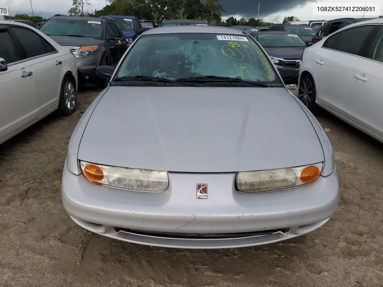 2001 Saturn Sl2 VIN: 1G8ZK52741Z206051 Lot: 74127884