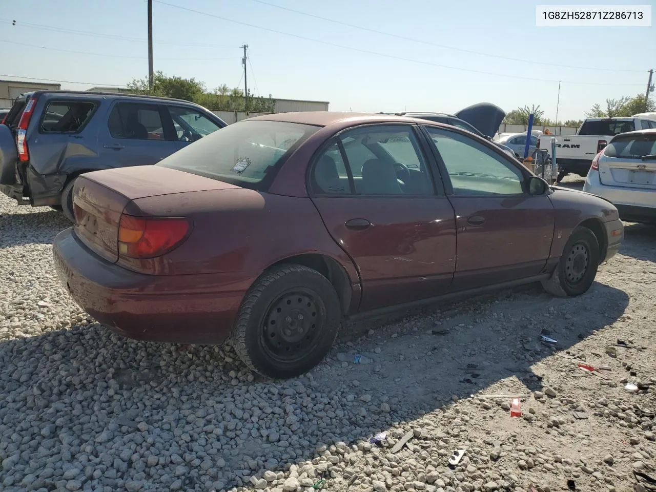 2001 Saturn Sl1 VIN: 1G8ZH52871Z286713 Lot: 75832144