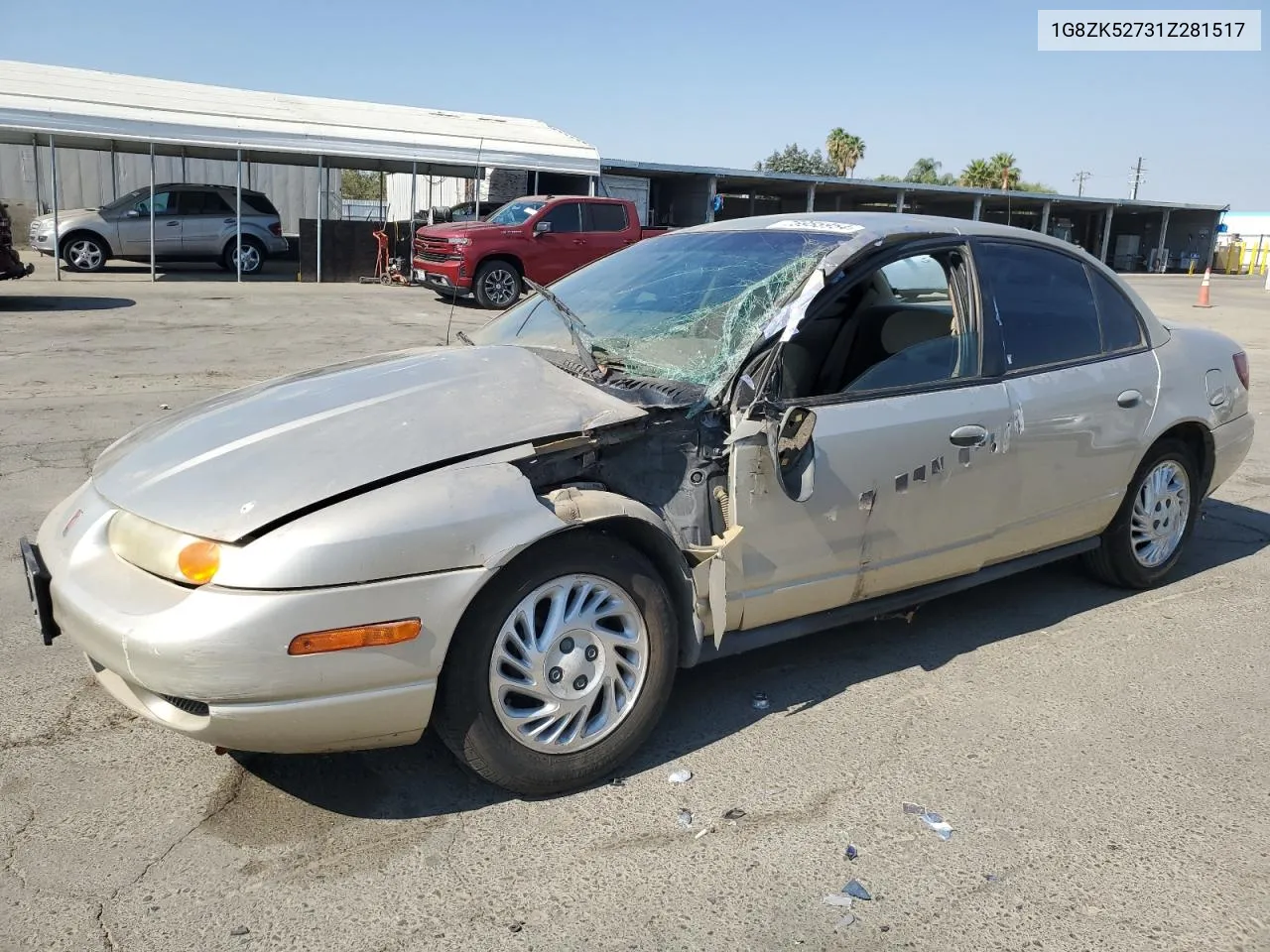 2001 Saturn Sl2 VIN: 1G8ZK52731Z281517 Lot: 75955954