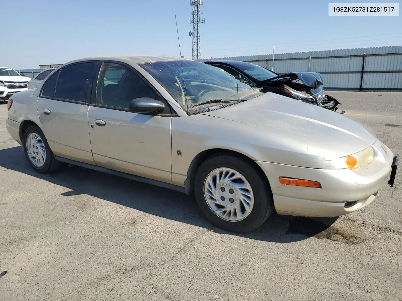 2001 Saturn Sl2 VIN: 1G8ZK52731Z281517 Lot: 75955954