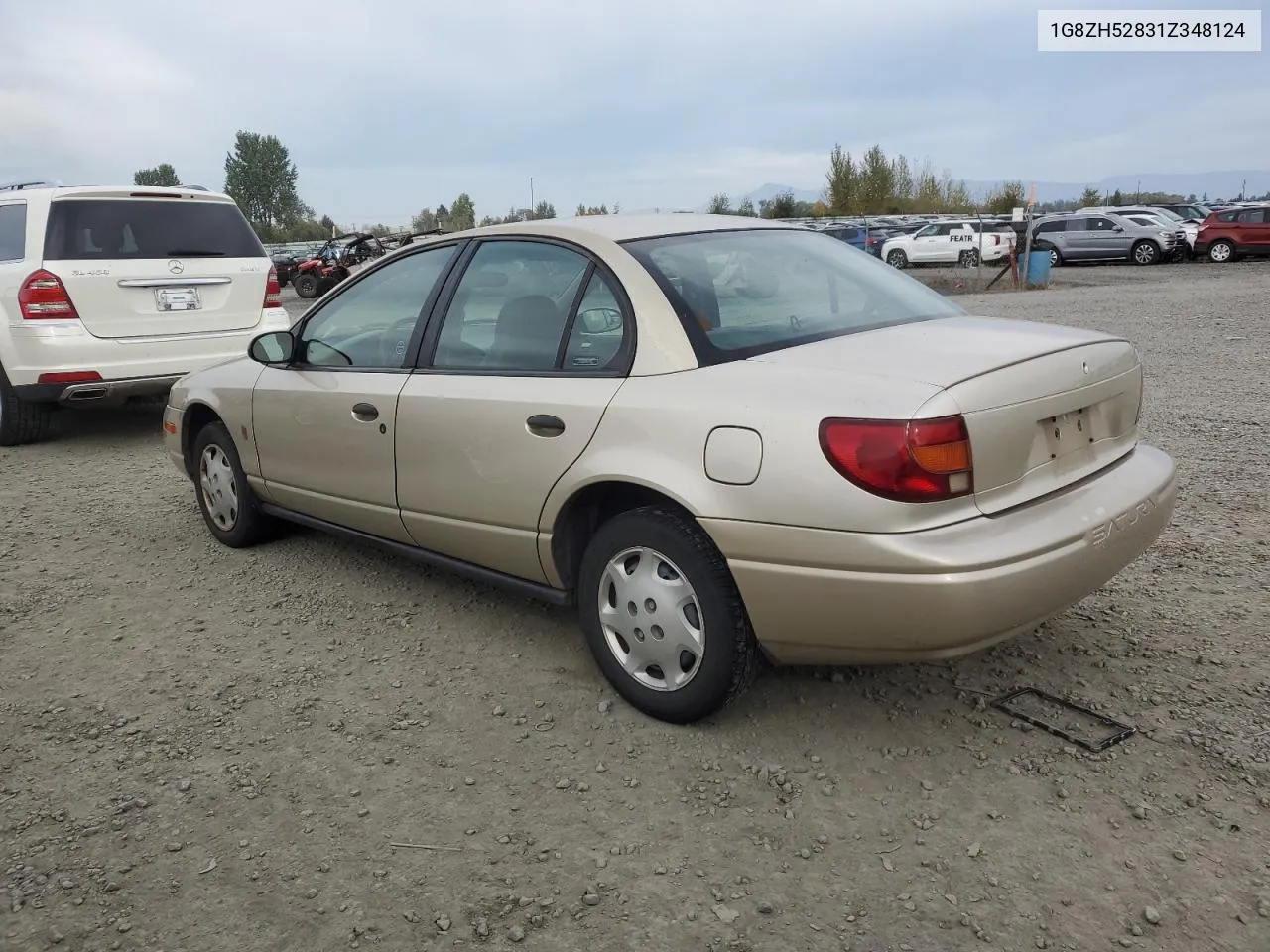 2001 Saturn Sl1 VIN: 1G8ZH52831Z348124 Lot: 76058854