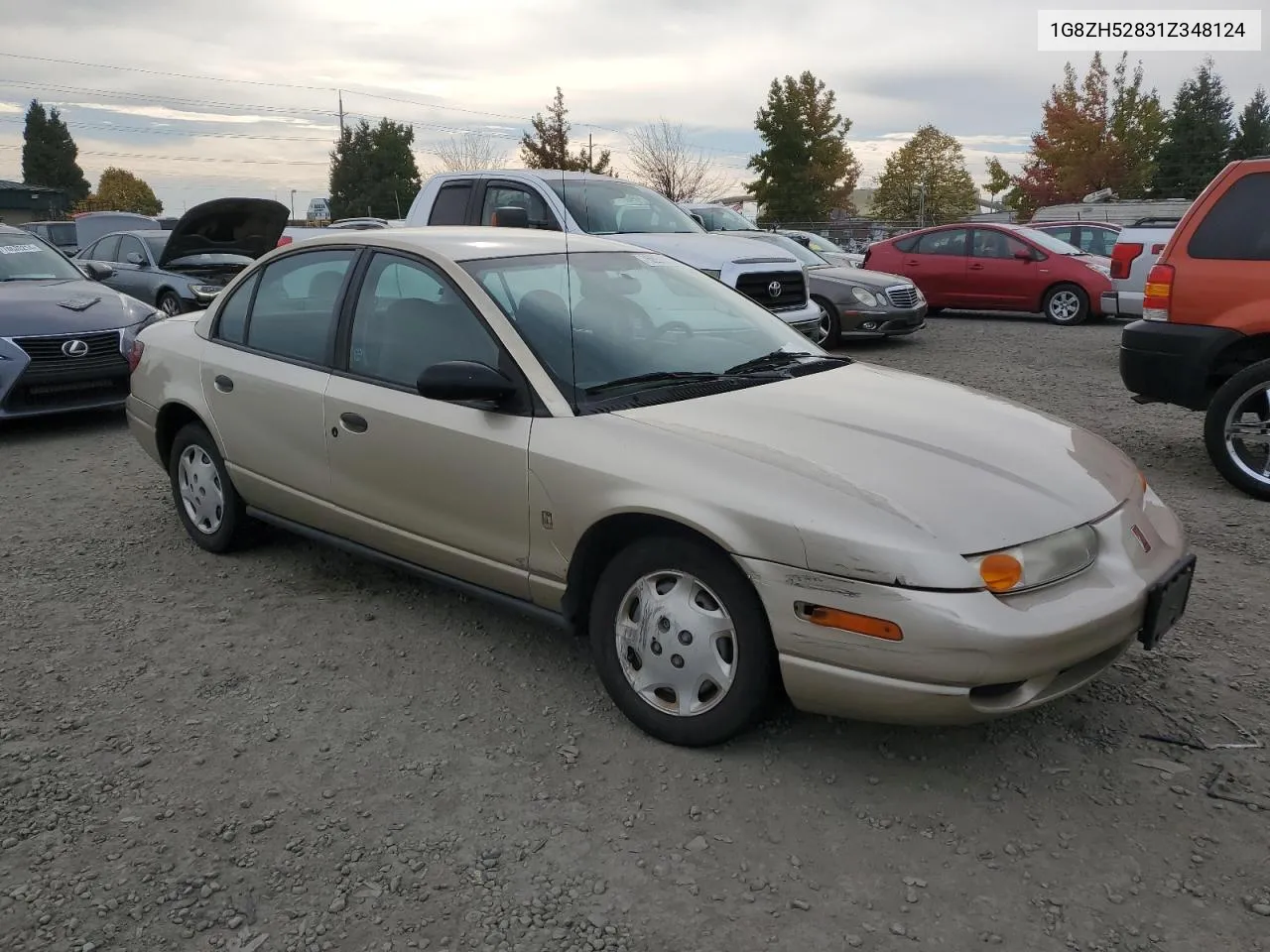 2001 Saturn Sl1 VIN: 1G8ZH52831Z348124 Lot: 76058854