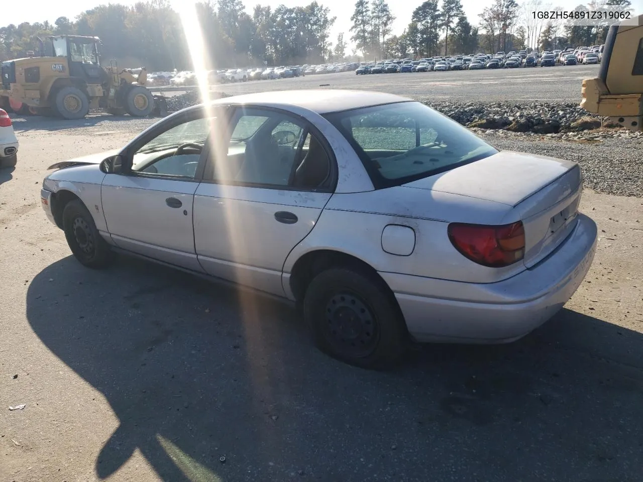 2001 Saturn Sl1 VIN: 1G8ZH54891Z319062 Lot: 78091354