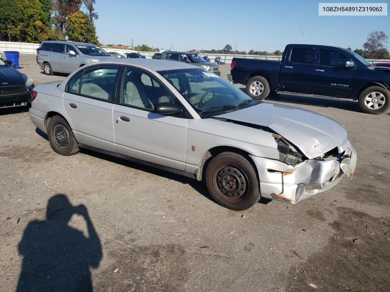 2001 Saturn Sl1 VIN: 1G8ZH54891Z319062 Lot: 78091354