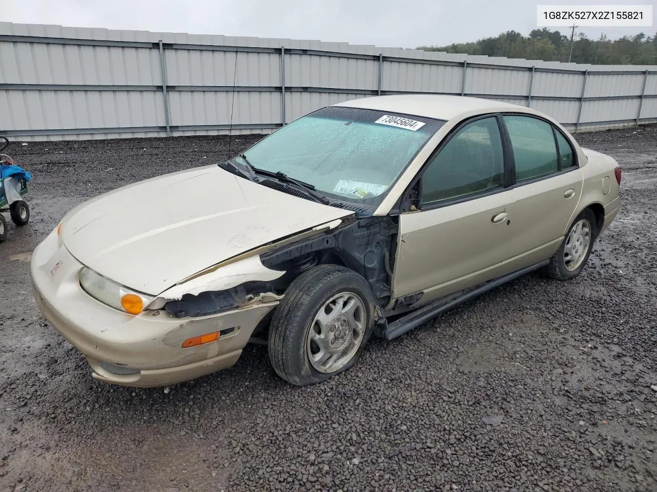 2002 Saturn Sl2 VIN: 1G8ZK527X2Z155821 Lot: 73045604