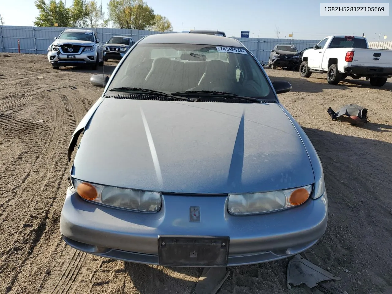 2002 Saturn Sl1 VIN: 1G8ZH52812Z105669 Lot: 74546534