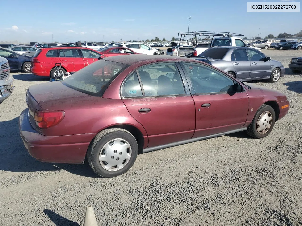 2002 Saturn Sl1 VIN: 1G8ZH52882Z272708 Lot: 74550604