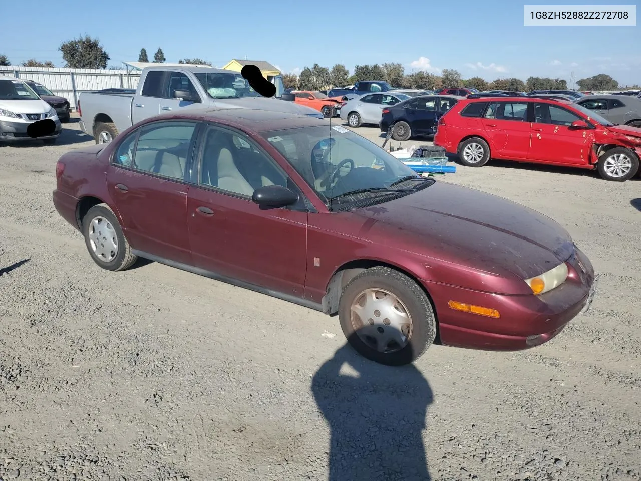 2002 Saturn Sl1 VIN: 1G8ZH52882Z272708 Lot: 74550604