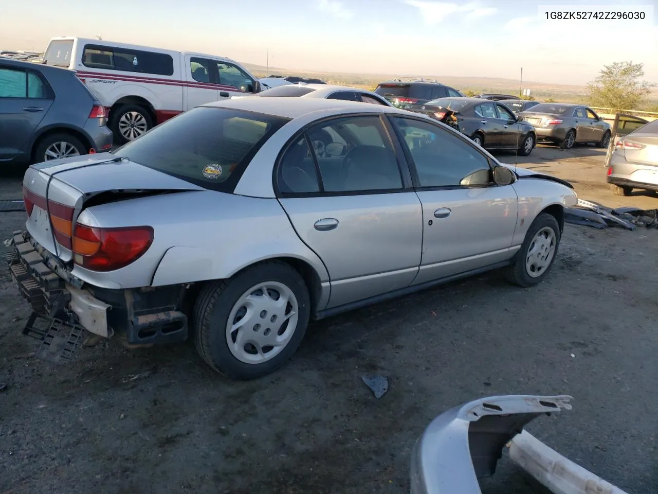 2002 Saturn Sl2 VIN: 1G8ZK52742Z296030 Lot: 75050164