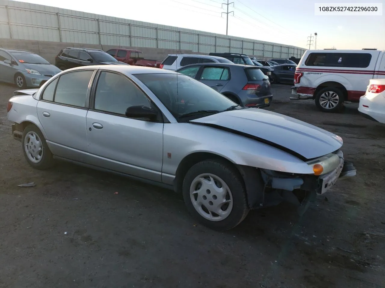 2002 Saturn Sl2 VIN: 1G8ZK52742Z296030 Lot: 75050164