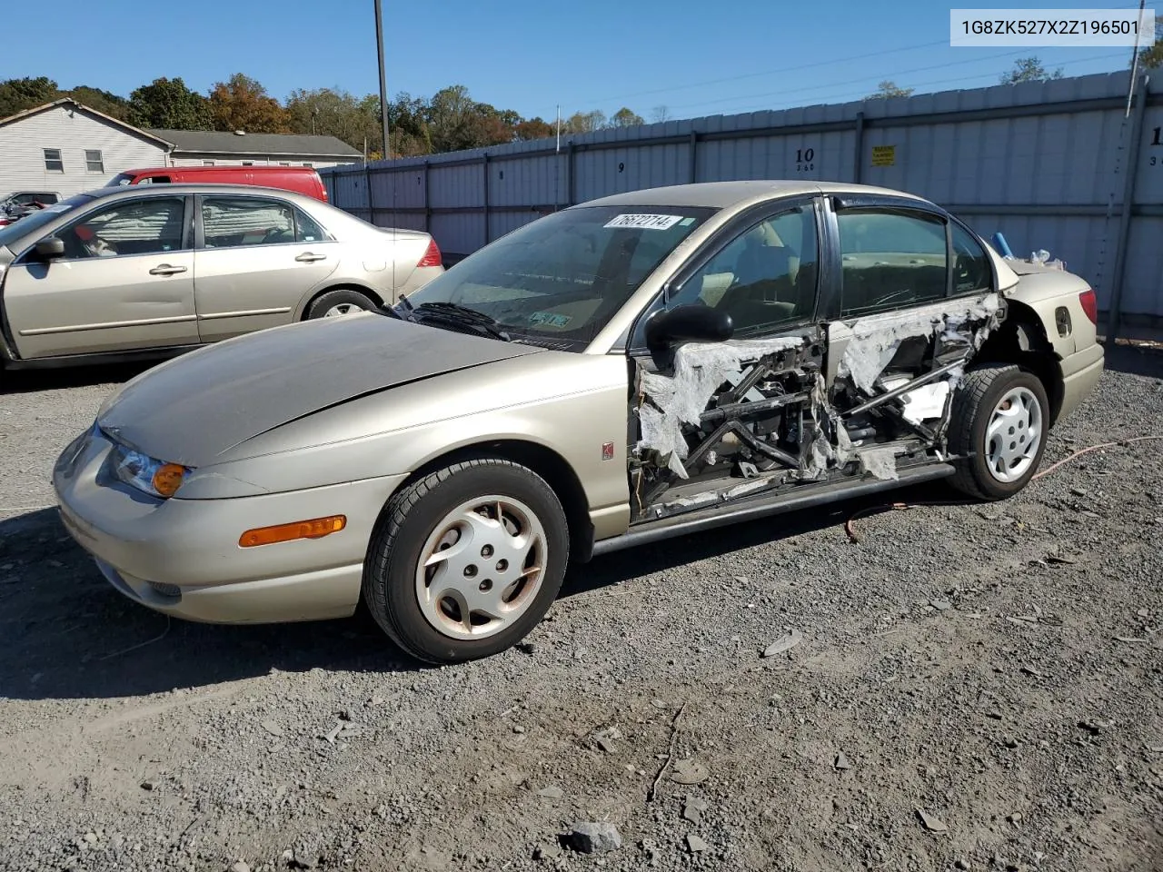 2002 Saturn Sl2 VIN: 1G8ZK527X2Z196501 Lot: 76672714