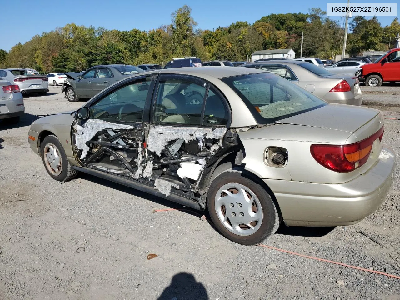 2002 Saturn Sl2 VIN: 1G8ZK527X2Z196501 Lot: 76672714