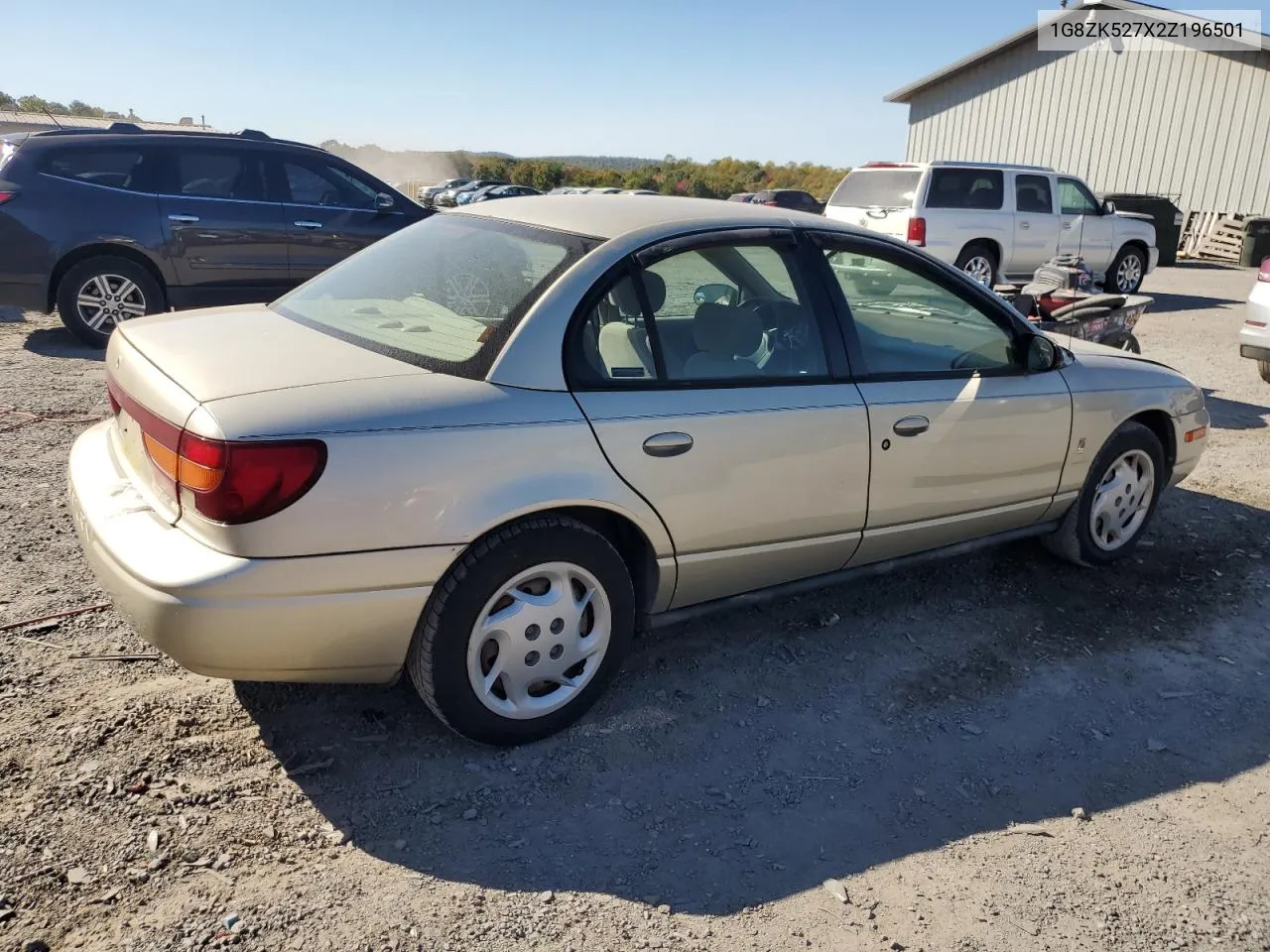 2002 Saturn Sl2 VIN: 1G8ZK527X2Z196501 Lot: 76672714