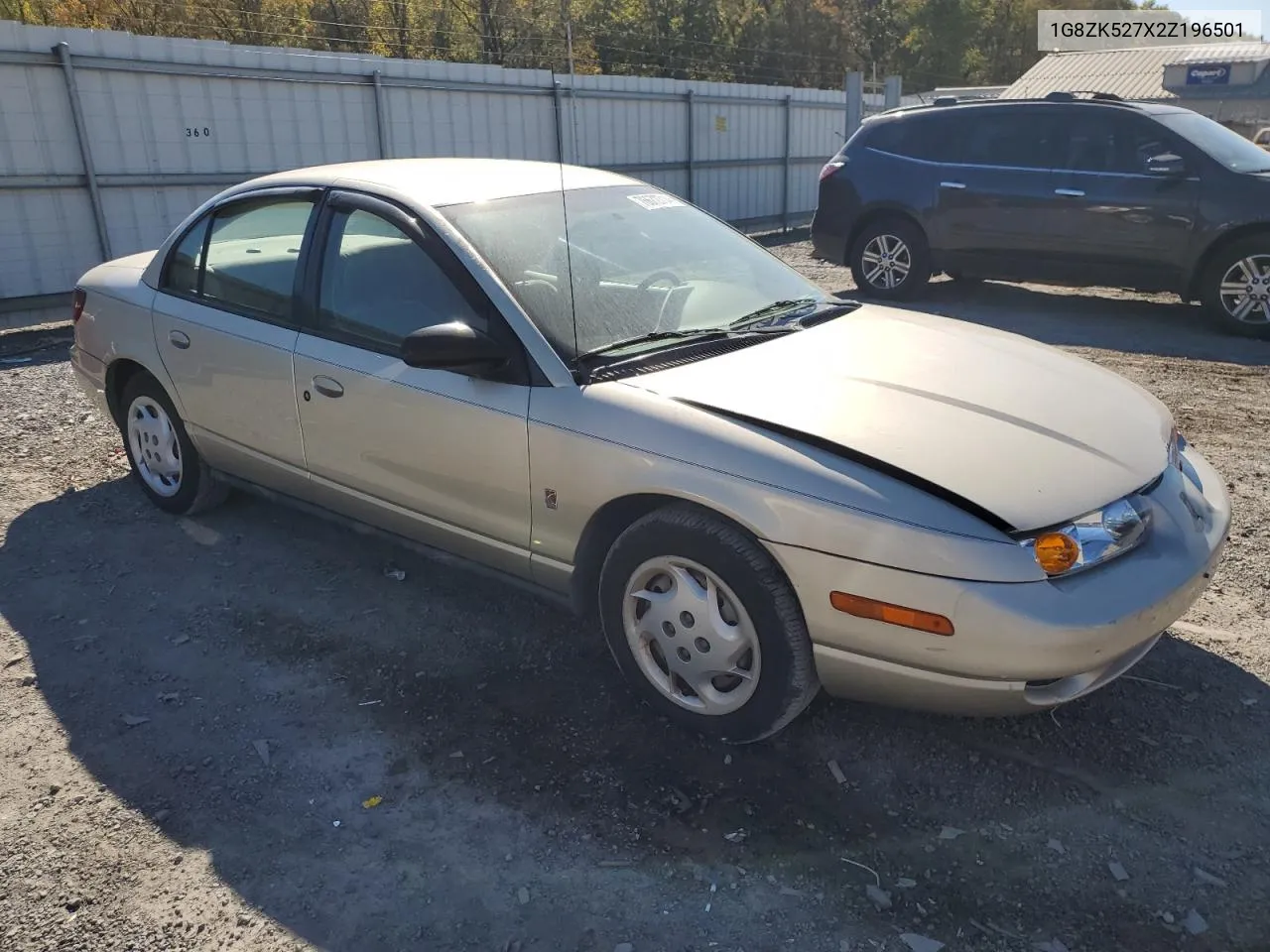 2002 Saturn Sl2 VIN: 1G8ZK527X2Z196501 Lot: 76672714