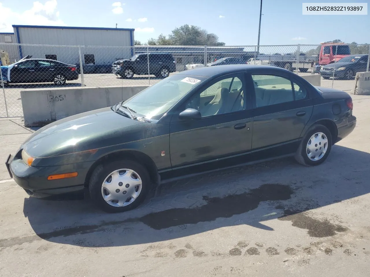 2002 Saturn Sl1 VIN: 1G8ZH52832Z193897 Lot: 77690354