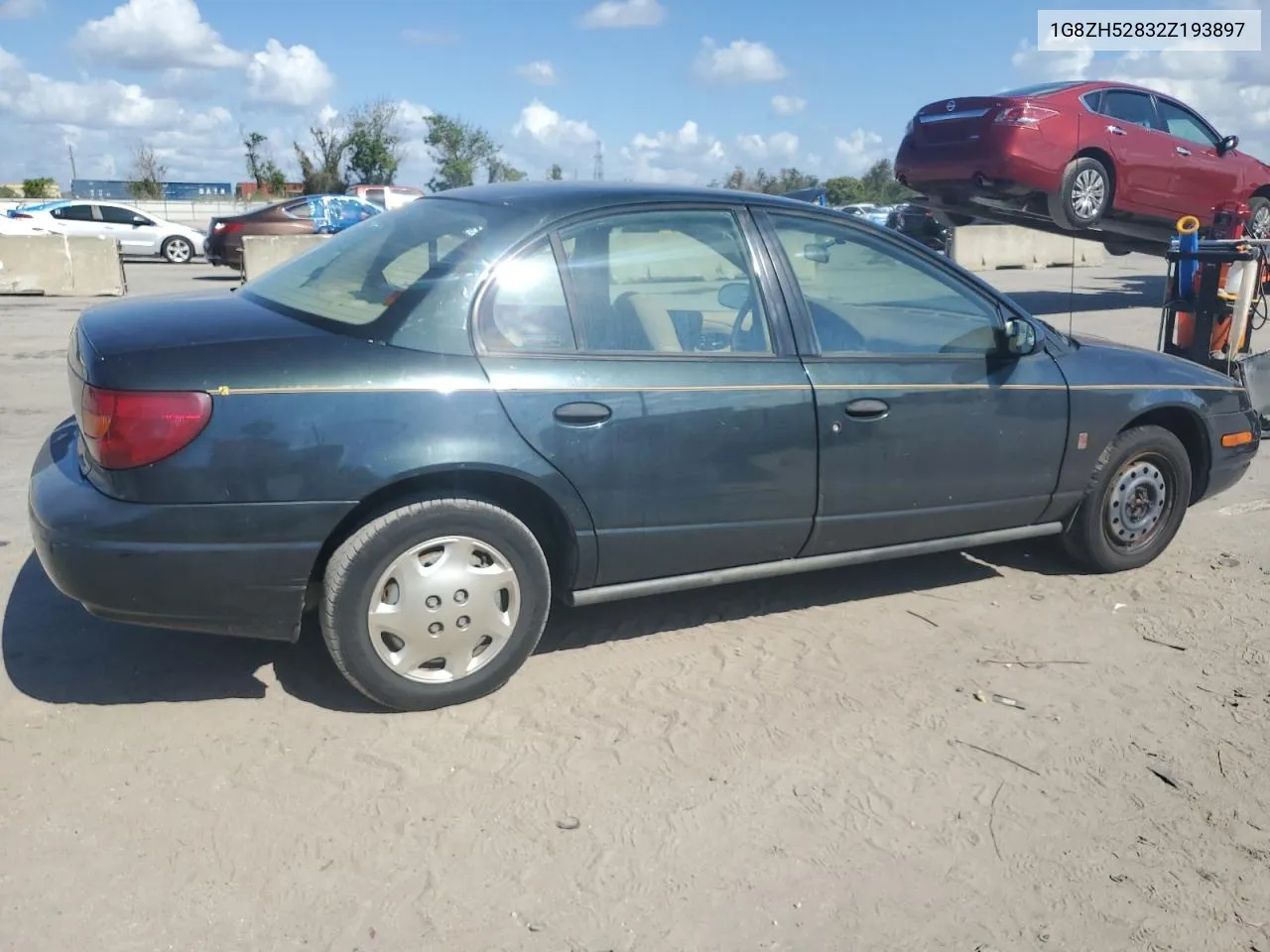 2002 Saturn Sl1 VIN: 1G8ZH52832Z193897 Lot: 77690354