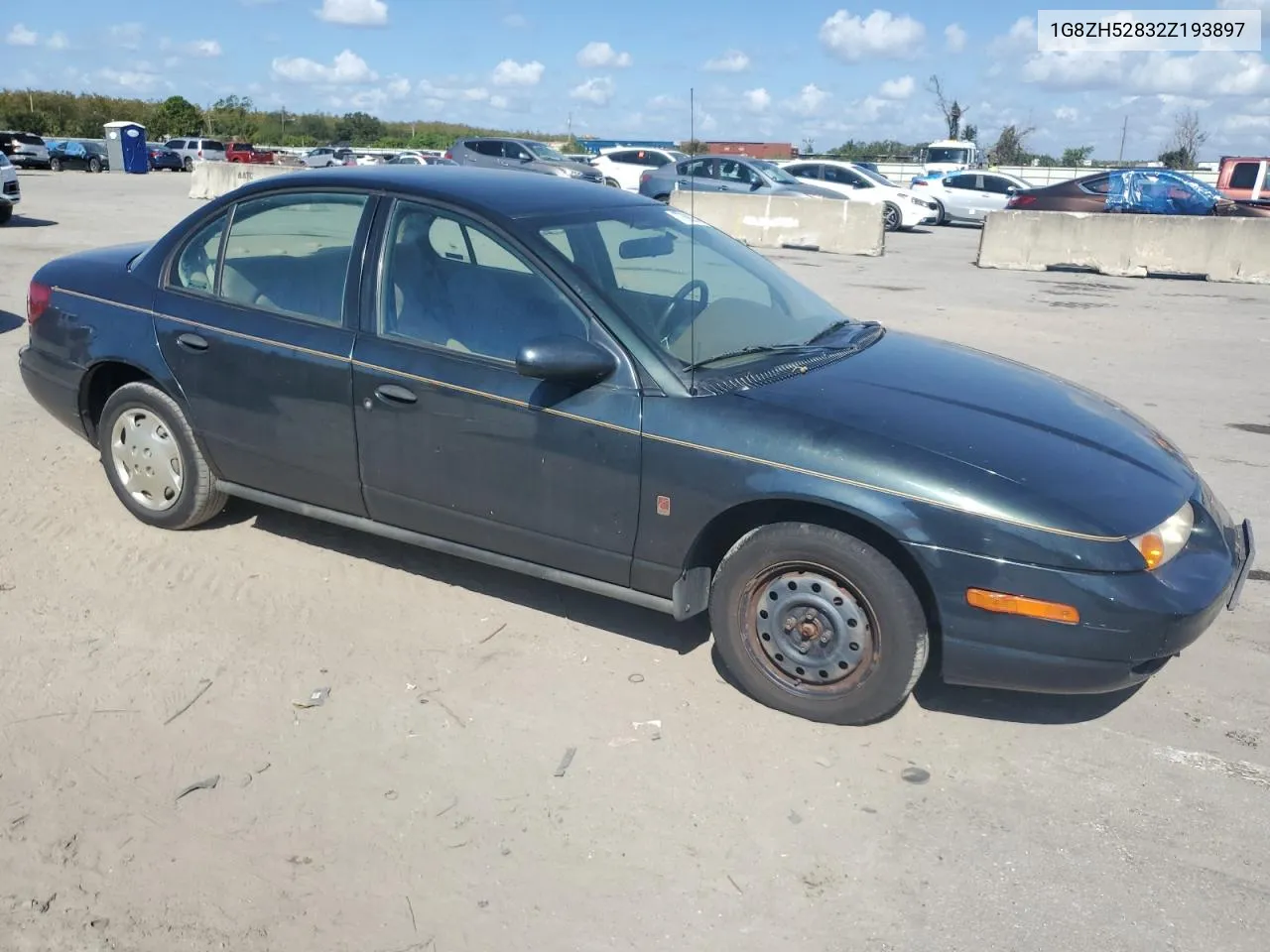 2002 Saturn Sl1 VIN: 1G8ZH52832Z193897 Lot: 77690354