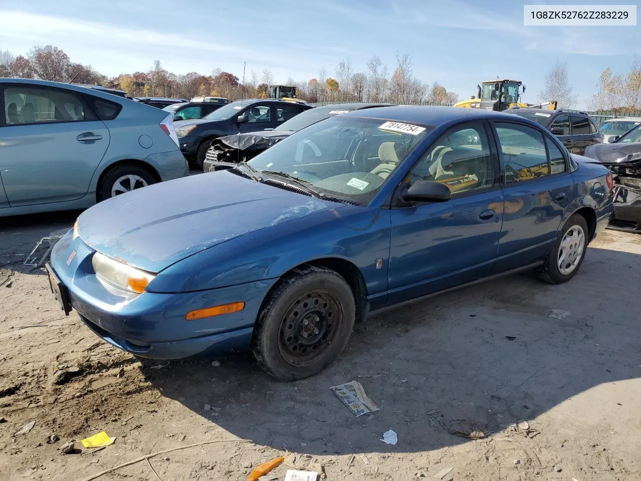 2002 Saturn Sl2 VIN: 1G8ZK52762Z283229 Lot: 78147754