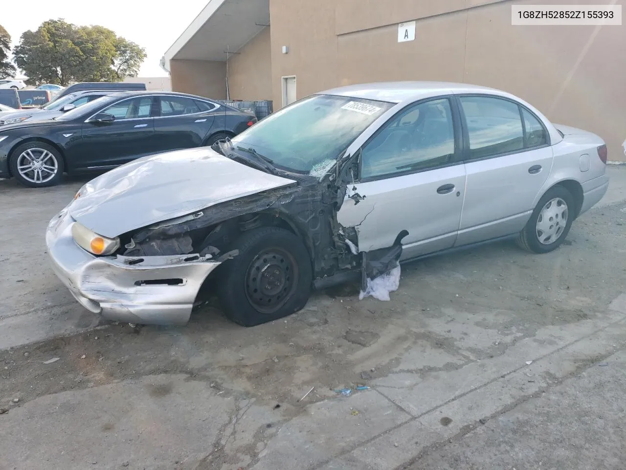 2002 Saturn Sl1 VIN: 1G8ZH52852Z155393 Lot: 78539674