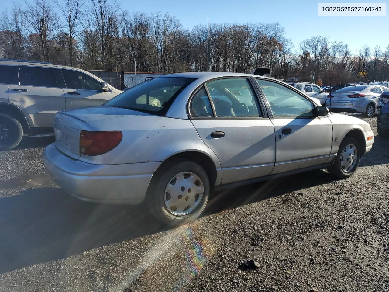 2002 Saturn Sl1 VIN: 1G8ZG52852Z160743 Lot: 80862364