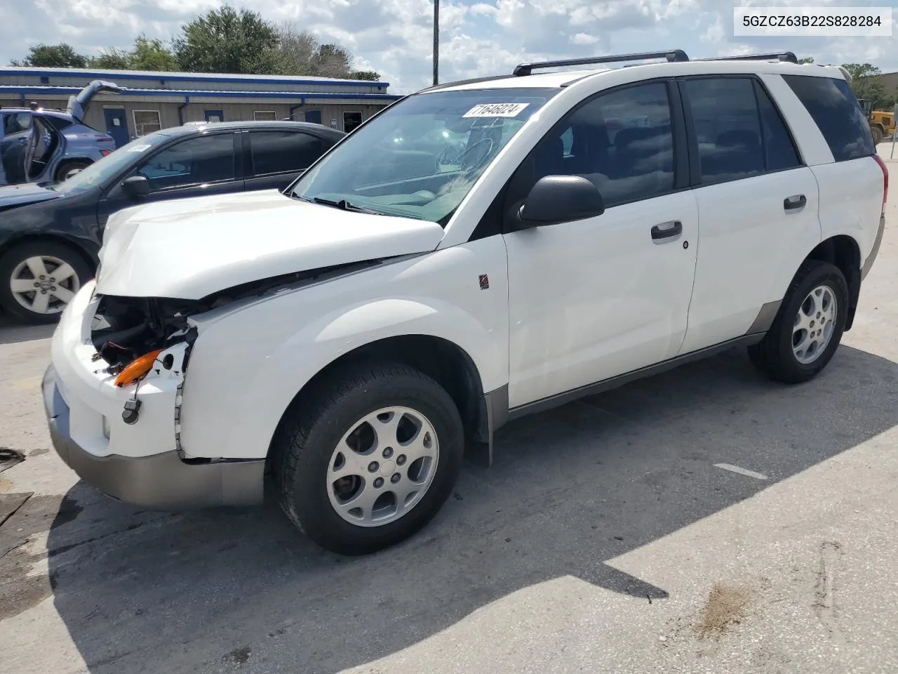 2002 Saturn Vue VIN: 5GZCZ63B22S828284 Lot: 71646024