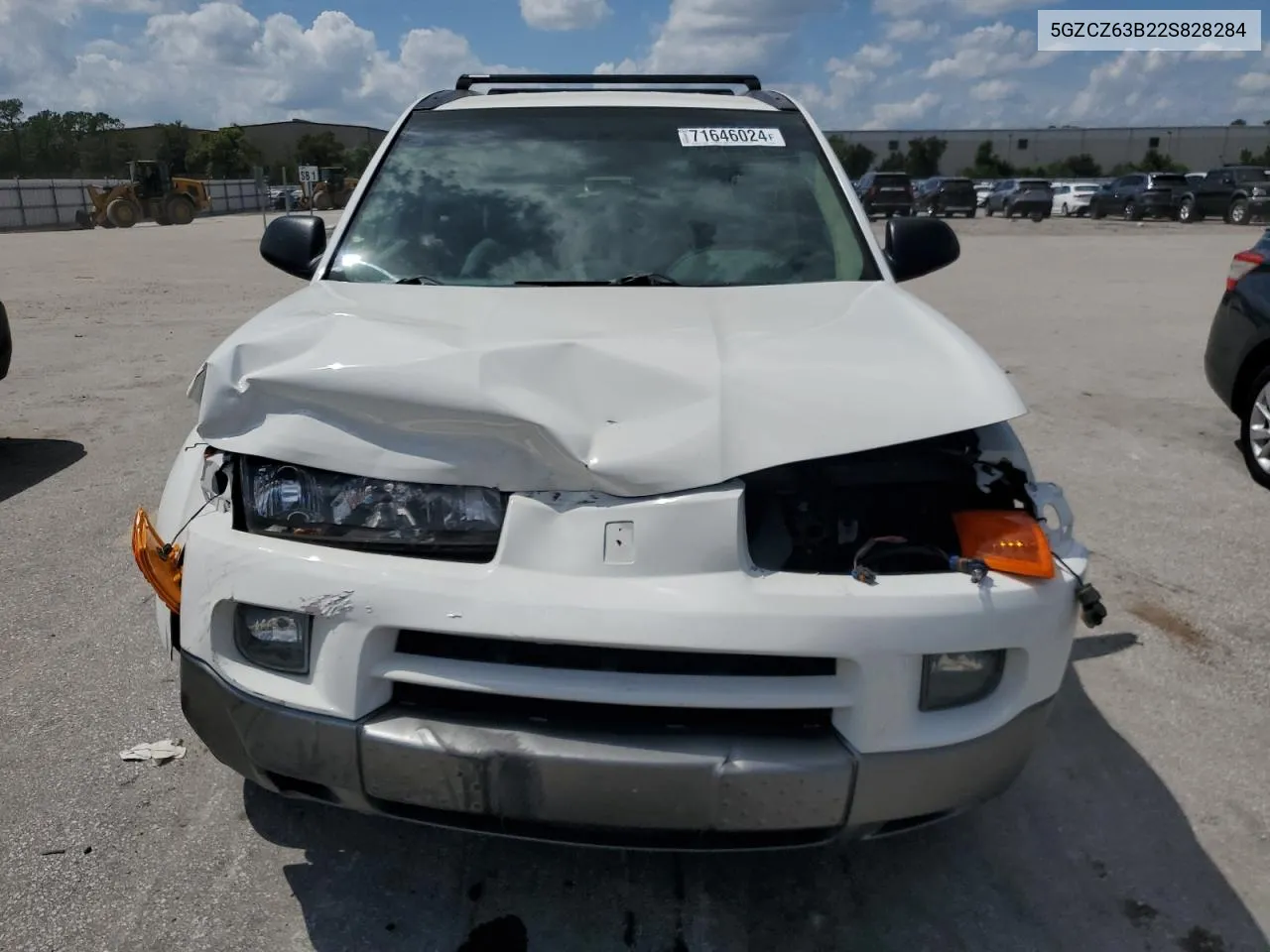 2002 Saturn Vue VIN: 5GZCZ63B22S828284 Lot: 71646024