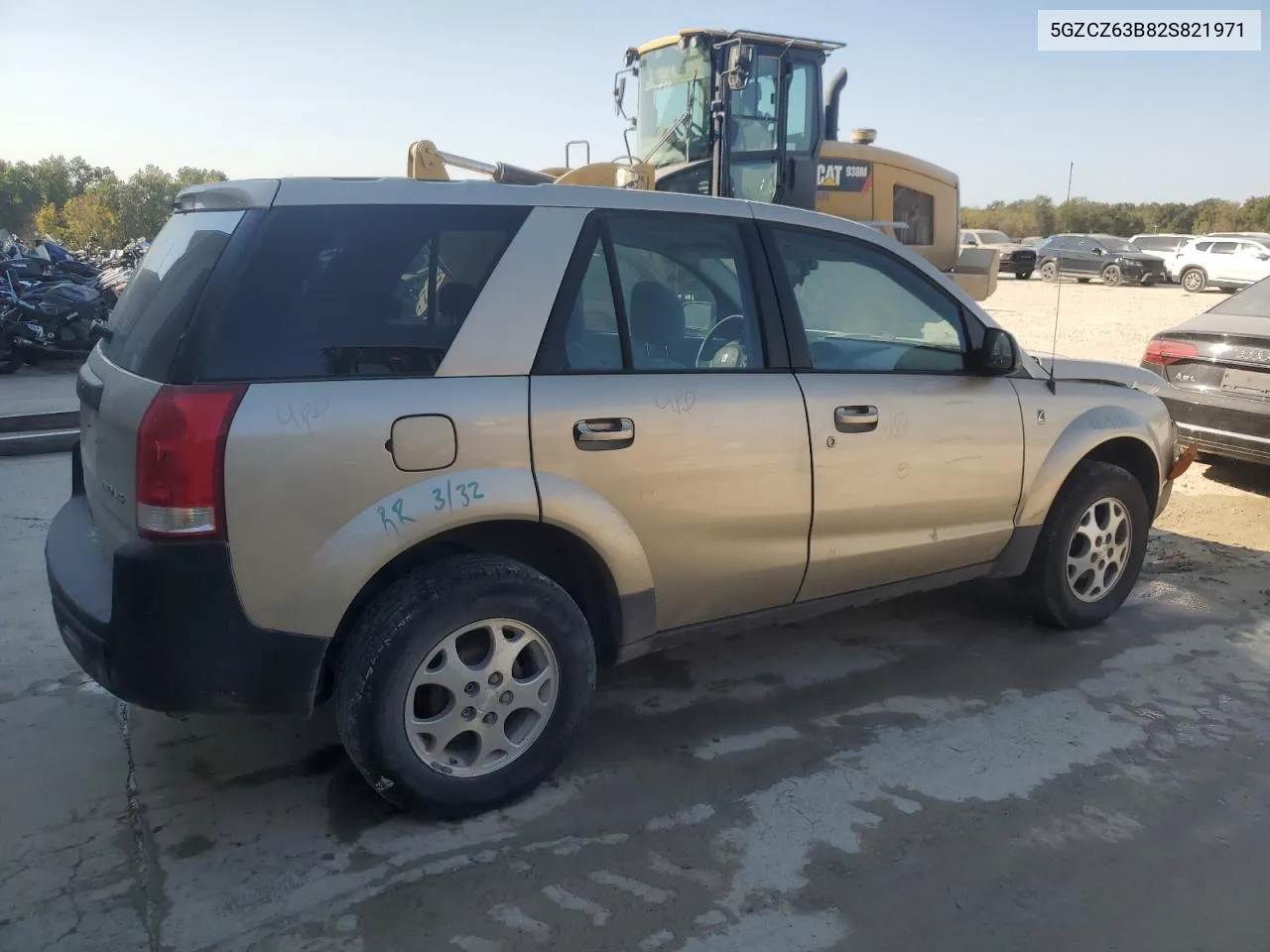 2002 Saturn Vue VIN: 5GZCZ63B82S821971 Lot: 73753884