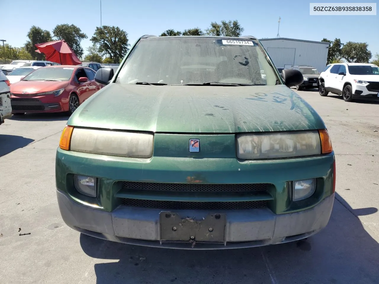 2003 Saturn Vue VIN: 5GZCZ63B93S838358 Lot: 66519734