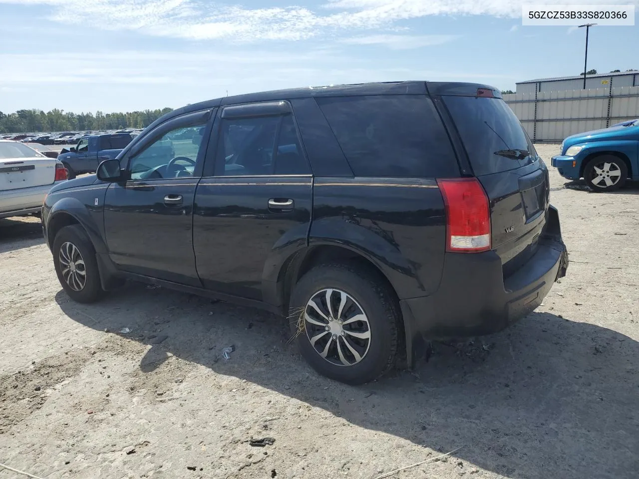 2003 Saturn Vue VIN: 5GZCZ53B33S820366 Lot: 69325454