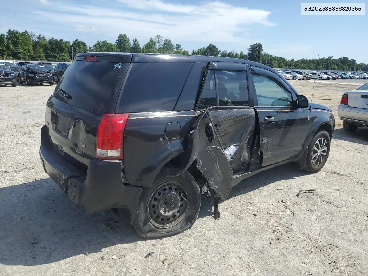 2003 Saturn Vue VIN: 5GZCZ53B33S820366 Lot: 69325454