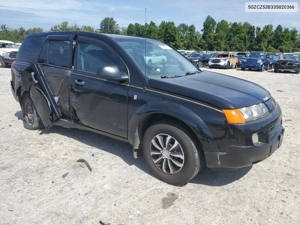 2003 Saturn Vue VIN: 5GZCZ53B33S820366 Lot: 69325454