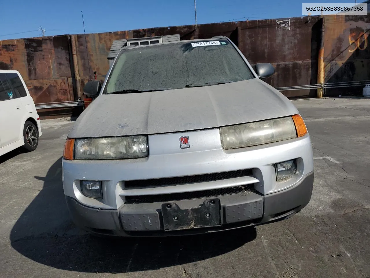 2003 Saturn Vue VIN: 5GZCZ53B83S867358 Lot: 71041744