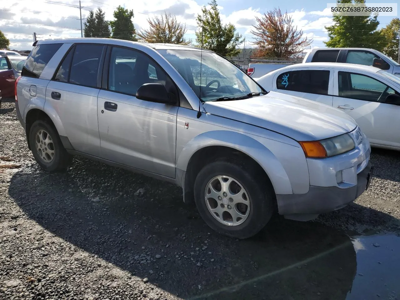 2003 Saturn Vue VIN: 5GZCZ63B73S802023 Lot: 71845574