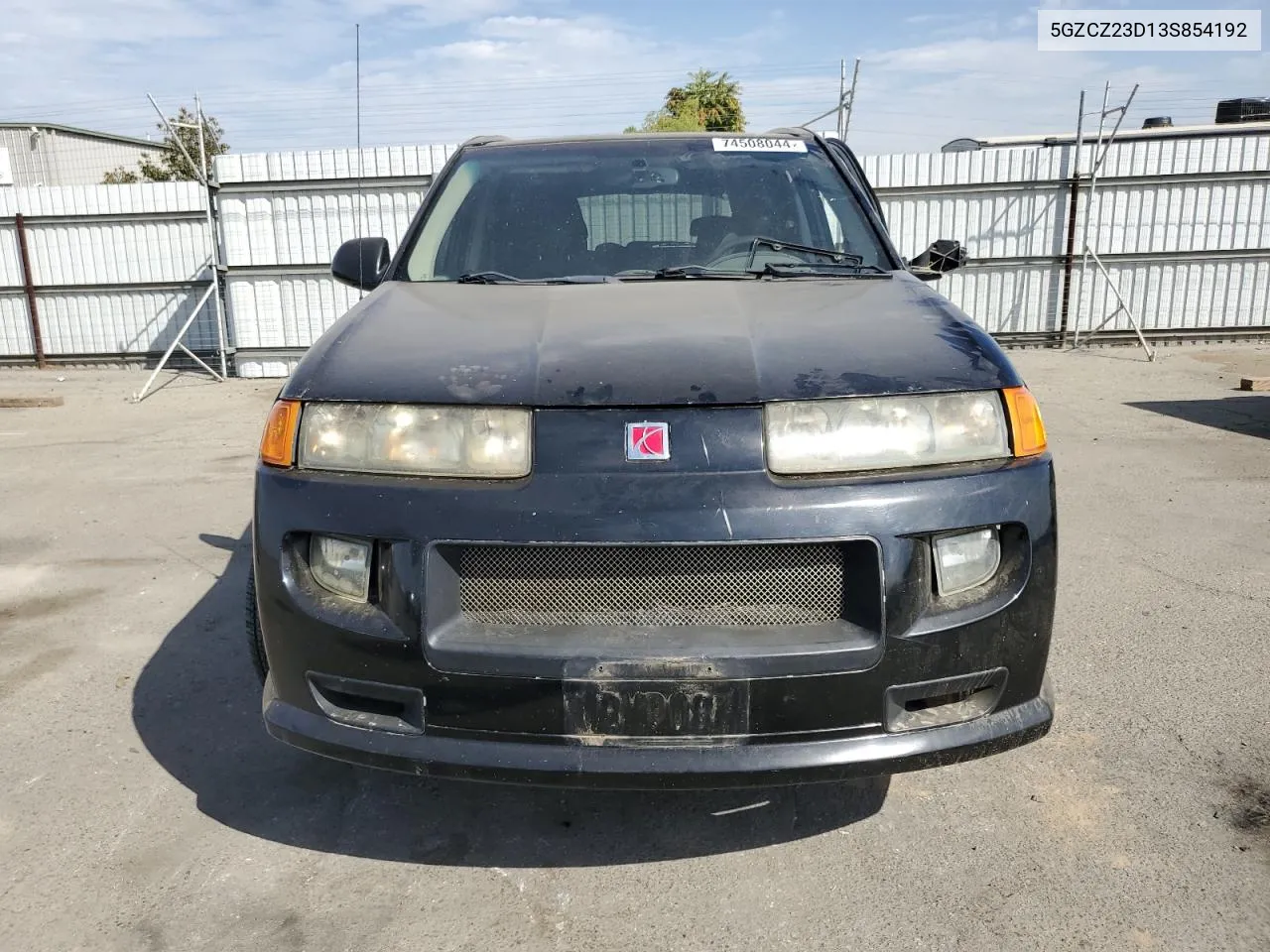 2003 Saturn Vue VIN: 5GZCZ23D13S854192 Lot: 74508044