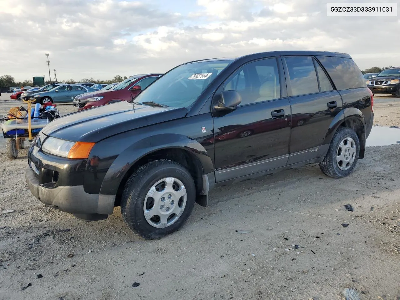 2003 Saturn Vue VIN: 5GZCZ33D33S911031 Lot: 74721654