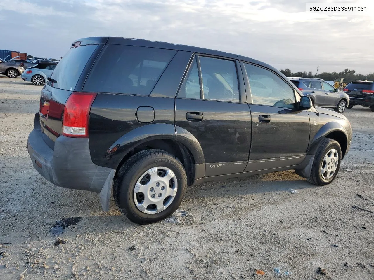 2003 Saturn Vue VIN: 5GZCZ33D33S911031 Lot: 74721654