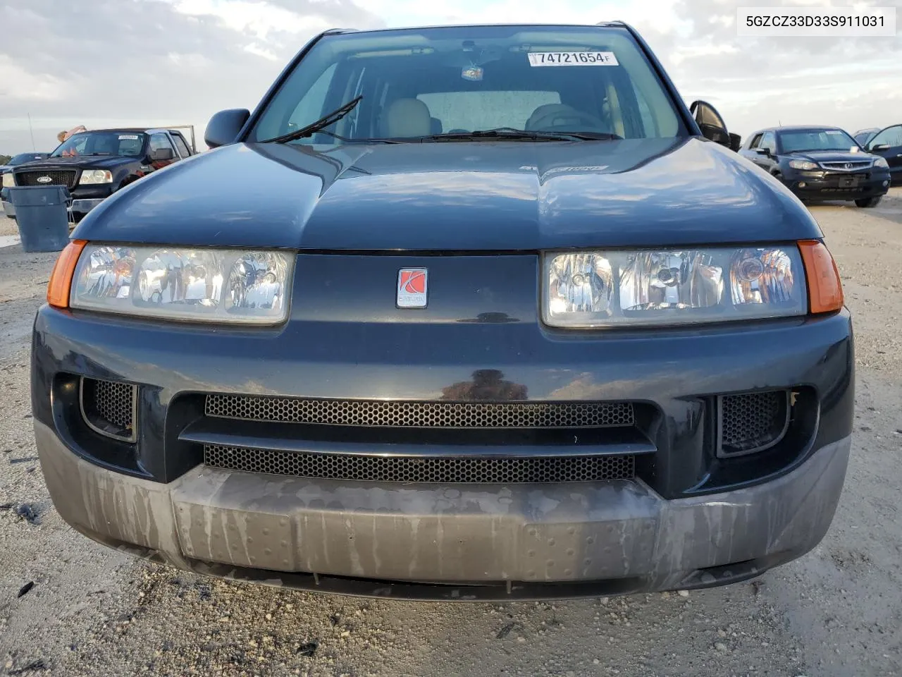 2003 Saturn Vue VIN: 5GZCZ33D33S911031 Lot: 74721654