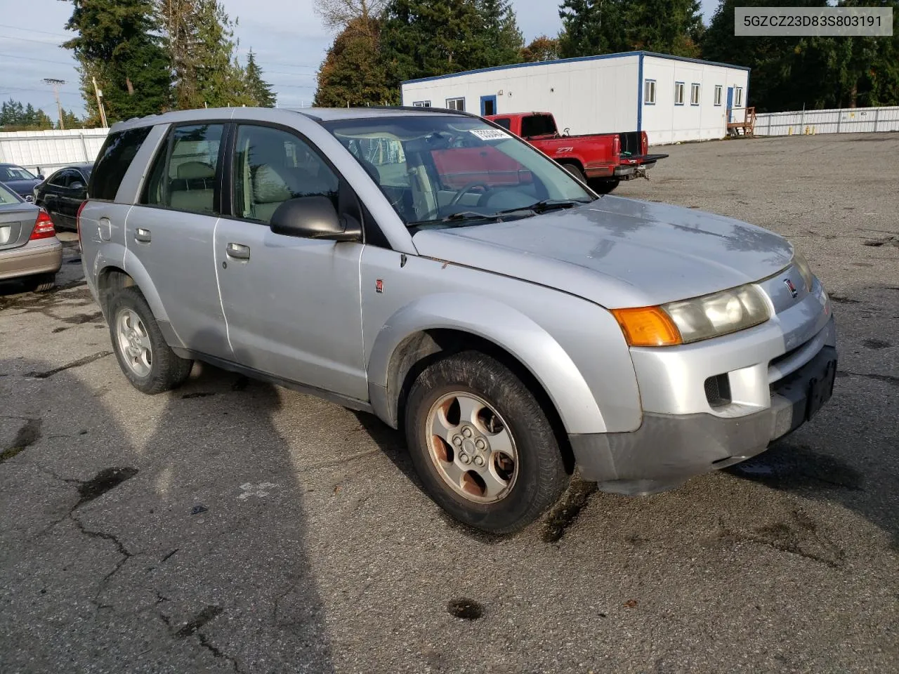 2003 Saturn Vue VIN: 5GZCZ23D83S803191 Lot: 75330404