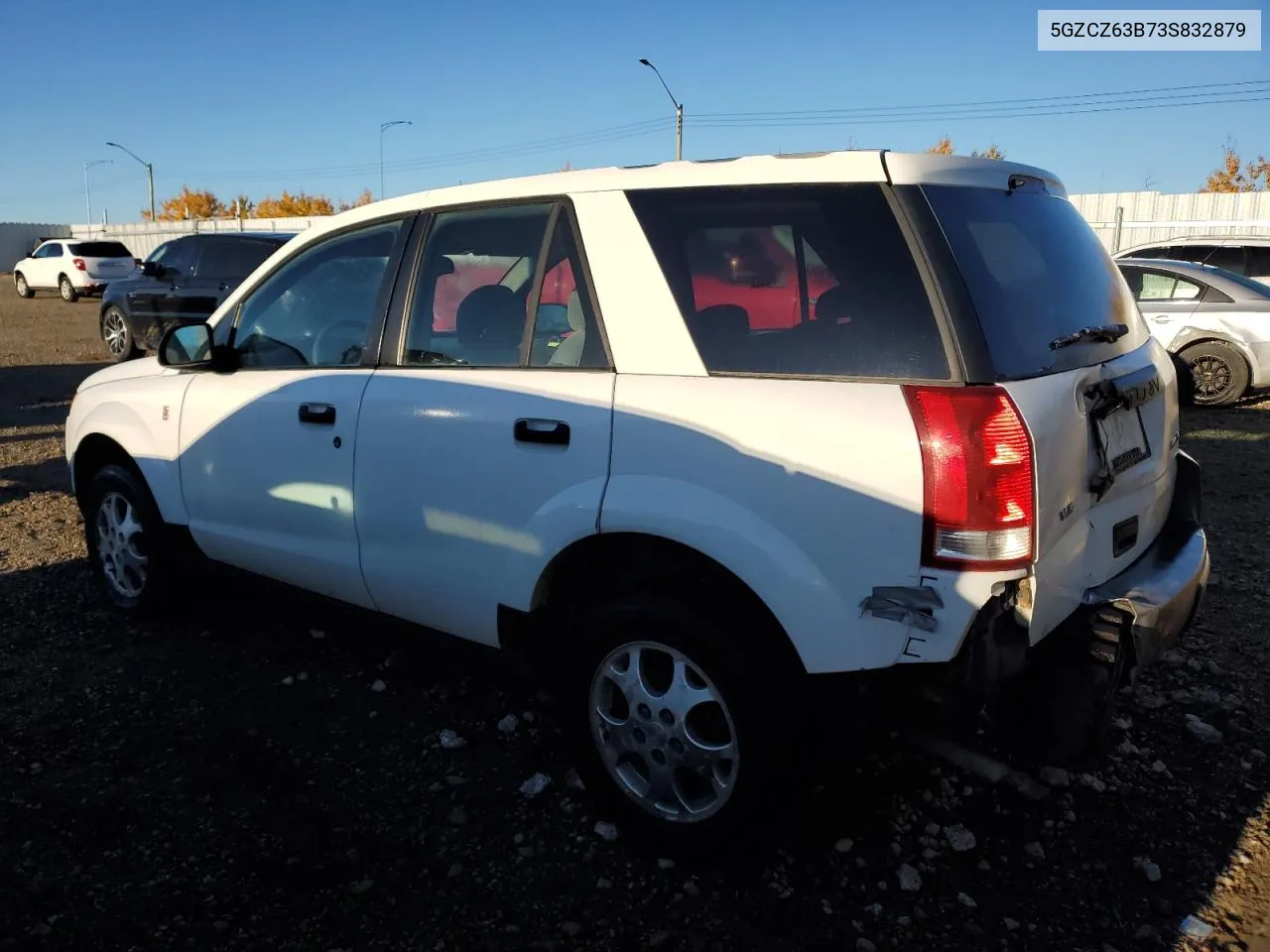 2003 Saturn Vue VIN: 5GZCZ63B73S832879 Lot: 75344984